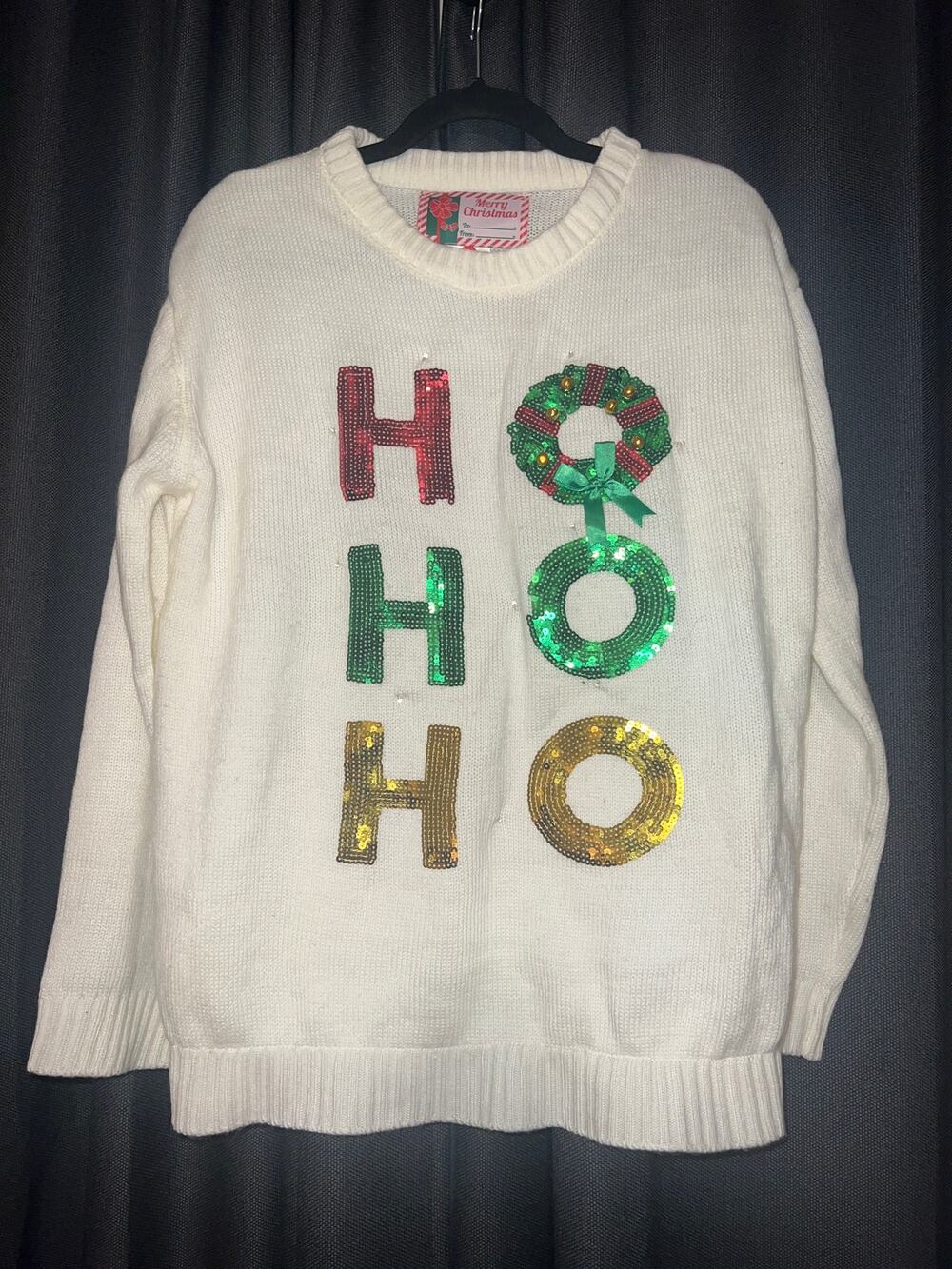 Ugly Christmas Sweater Xmas Size Medium